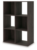 Piperton Charcoal Six Cube Organizer from Ashley - Luna Furniture