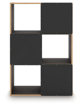Piperton Charcoal Six Cube Organizer from Ashley - Luna Furniture