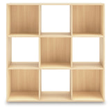 Piperton Tan Nine Cube Organizer from Ashley - Luna Furniture