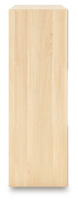 Piperton Tan Nine Cube Organizer from Ashley - Luna Furniture