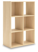 Piperton Tan Six Cube Organizer from Ashley - Luna Furniture