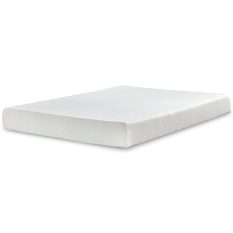 Piperton Twin Platform Bed with Mattress in White from Ashley - Luna Furniture