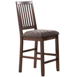 Yorktown Brown Counter Chair, Set of 2