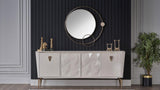Plaza Ivory Buffet from Bellona - Luna Furniture