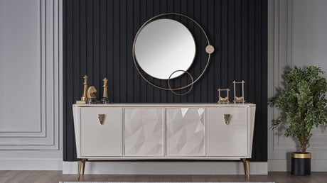 Plaza Ivory Buffet from Bellona - Luna Furniture