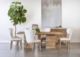 Plaza Extension Dining Table in Natural Gray Acacia from Essentials For Living - Luna Furniture