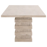 Plaza Extension Dining Table in Natural Gray Acacia from Essentials For Living - Luna Furniture