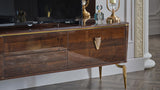 Plaza Walnut TV Stand from Bellona - Luna Furniture