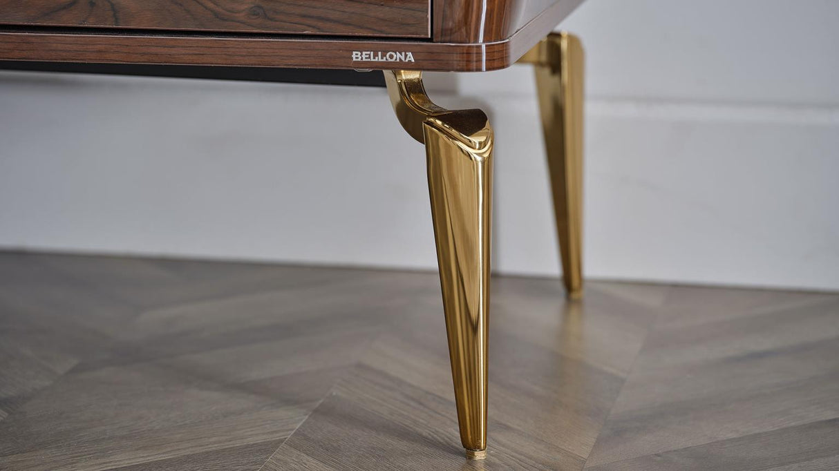 Plaza Walnut TV Stand from Bellona - Luna Furniture