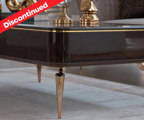 Plaza Walnut Coffee Table from Bellona - Luna Furniture