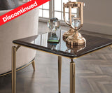 Plaza Walnut Side Table from Bellona - Luna Furniture