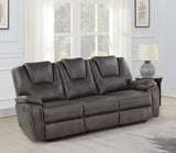 Katrine Brown Manual Reclining Sofa from Steve Silver - Luna Furniture