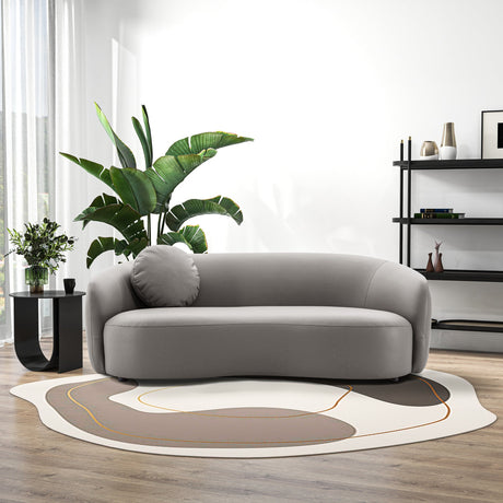 Porter Gray Vegan Leather Sofa from Midinmod - Luna Furniture