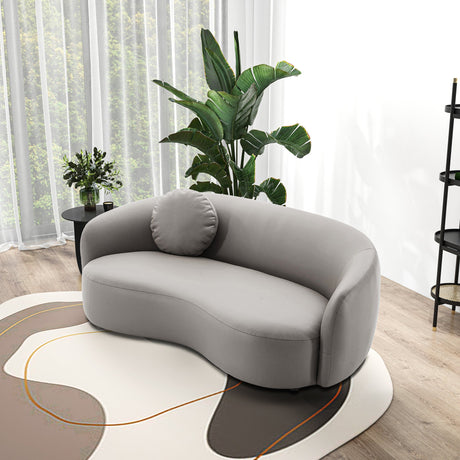 Porter Gray Vegan Leather Sofa from Midinmod - Luna Furniture