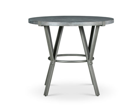 Portland Gray Round Counter Height Dining Set from Steve Silver - Luna Furniture