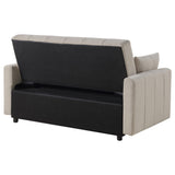 Portland Latte Boucle Sleeper Sofa Bed from Coaster - Luna Furniture