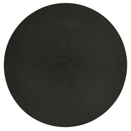 Rylie Black 48" Round Dining Table from Steve Silver - Luna Furniture