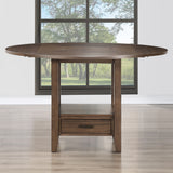 Java Warm Mocha Round Counter Height Table from Steve Silver - Luna Furniture