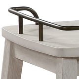 Pendleton Ivory/Honey Oak 7-Piece Counter Height Dining Set from Steve Silver - Luna Furniture