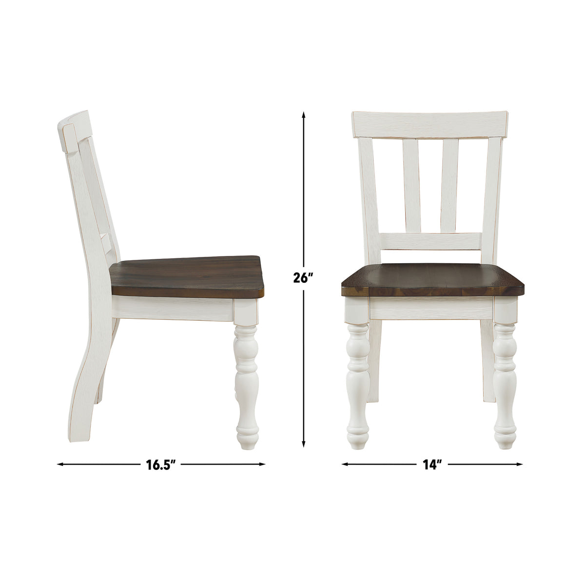 Joanna Ivory/Mocha 5-Piece Kids Dining Set from Steve Silver - Luna Furniture