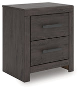 Prendonea Charcoal Panel Bedroom Set from Ashley - Luna Furniture