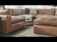 Emilia Caramel Leather 5-Piece Modular Sectional