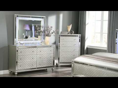Cristian Champagne Dresser - Luna Furniture Cristian Champagne Dresser - Luna Furniture