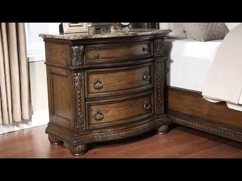 Stanley Coffee Brown Chest – Luna Furniture