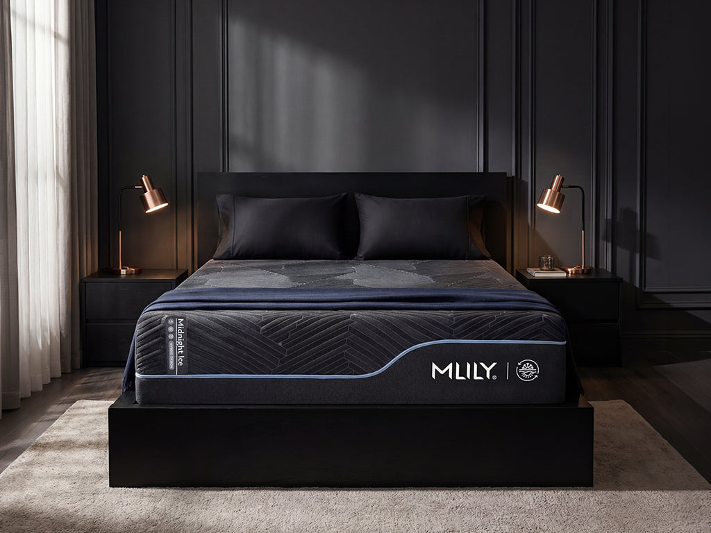 Midnight ICE Dark Gray 3.0 Plusher King Hybrid Mattress