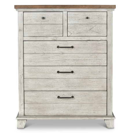 Bear Creek White Smoke Chest from Steve Silver - Luna Furniture