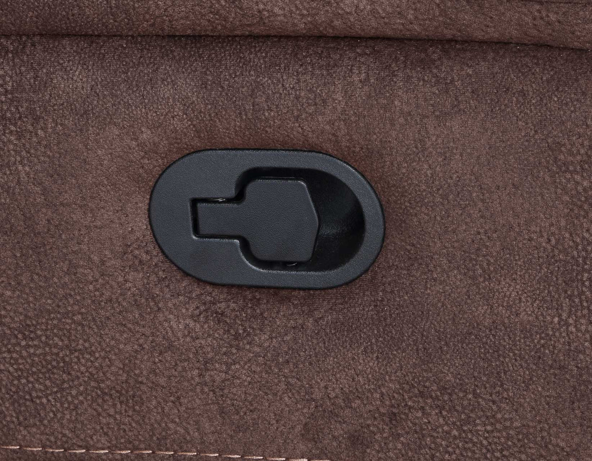 Pueblo Manual Reclining Loveseat with Console from Steve Silver - Luna Furniture