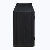 Magnolia Cathedral Doored Server, Black from Steve Silver - Luna Furniture