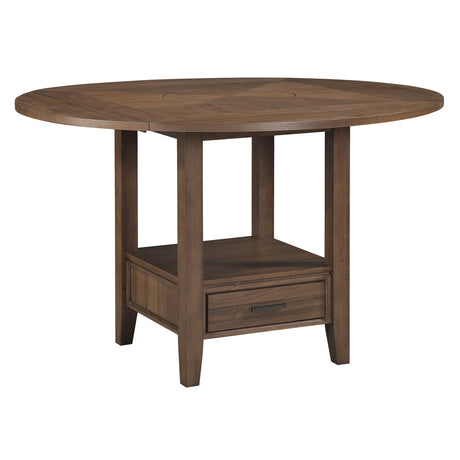 Java Warm Mocha Round Counter Height Table from Steve Silver - Luna Furniture