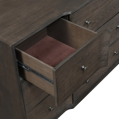 Verona Espresso Modern Breakfront Dresser from Steve Silver - Luna Furniture