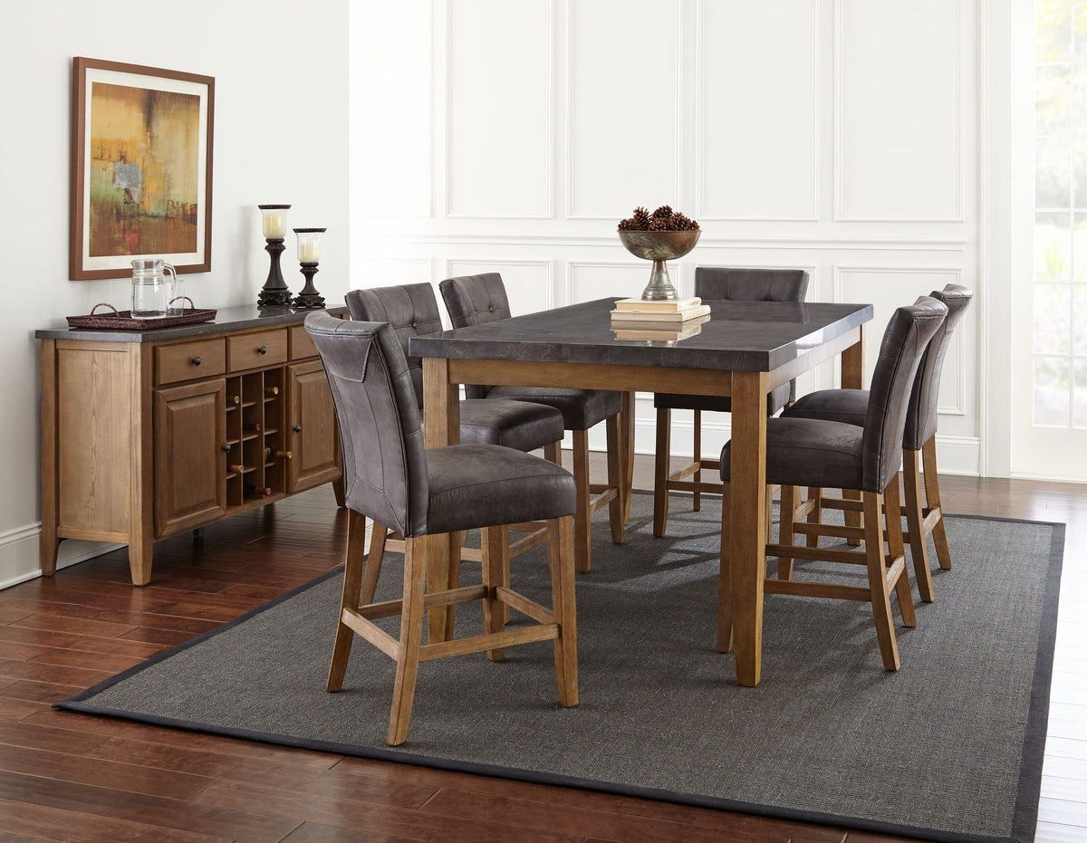Debby Bluestone Dining Table from Steve Silver - Luna Furniture