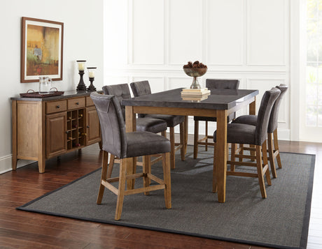 Debby Bluestone Dining Table from Steve Silver - Luna Furniture