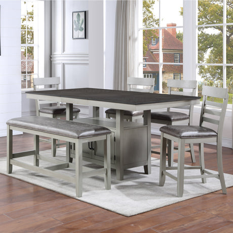 Hyland Counter Bench from Steve Silver - Luna Furniture