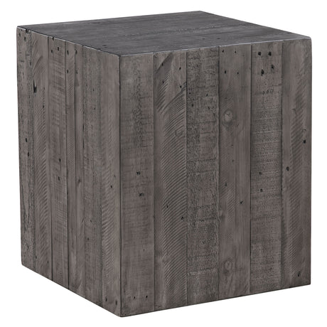 Colson Reclaimed Solid Pine End Table from Steve Silver - Luna Furniture