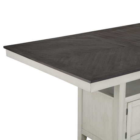 Hyland 5-Piece Counter Dining Set(Counter Table & 4 Counter Chairs) from Steve Silver - Luna Furniture