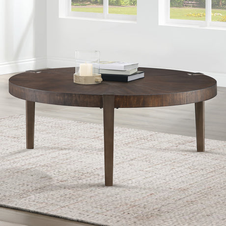 Gracie 3-Piece Table Set, Brown from Steve Silver - Luna Furniture