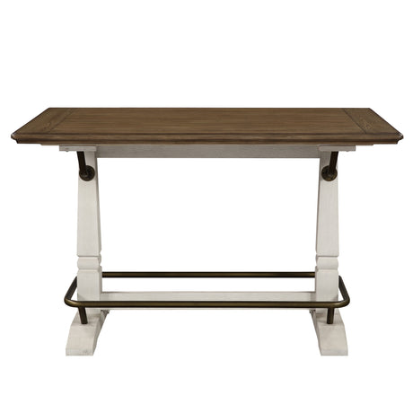 Pendleton Two-tone 59.5-inch Counter Height Table from Steve Silver - Luna Furniture