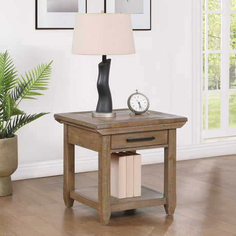 Riverdale Driftwood End Table from Steve Silver - Luna Furniture