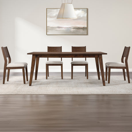 Canton Mocha 5-Piece Dining Set from Steve Silver - Luna Furniture