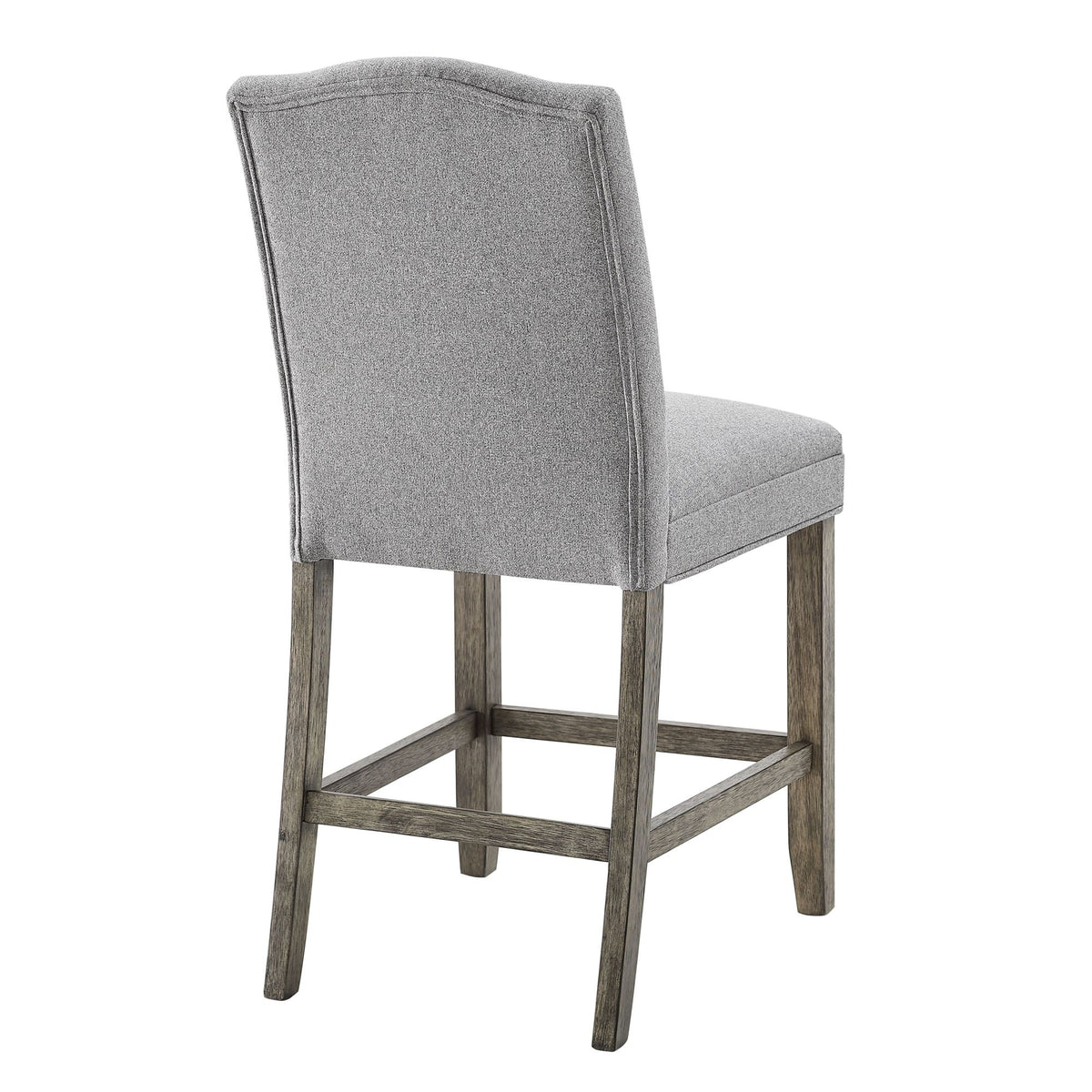 Grayson Gray/White 7-Piece Marble Top Counter Height Dining Table Set from Steve Silver - Luna Furniture