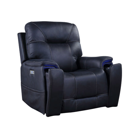 Lexington Ocean Blue Triple-Power Media Recliner from Steve Silver - Luna Furniture