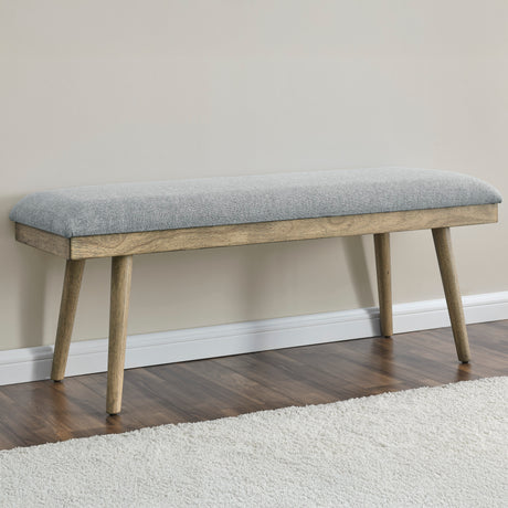 Vida Gray Dining Bench from Steve Silver - Luna Furniture