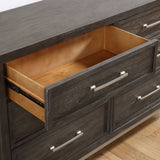Broomfield Brown 5-Drawer Chest from Steve Silver - Luna Furniture