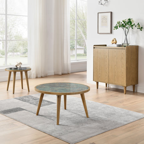 Novato Sintered Stone Cocktail Table from Steve Silver - Luna Furniture
