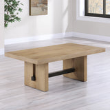 Aubrey 48″ Coffee Table, Driftwood from Steve Silver - Luna Furniture