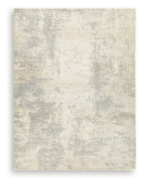 Raif Gray/White/Cream Extra Large Rug from Ashley - Luna Furniture